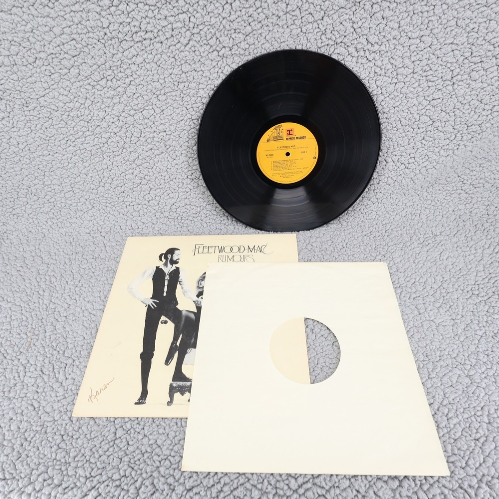 Fleetwood Mac Rumours Vinyl LP BSK 3010 Reprise Records 1977 Vintage Rock
